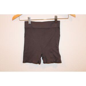 Skims lightly ribbed high rise shorts underwear size xxs/xs gray